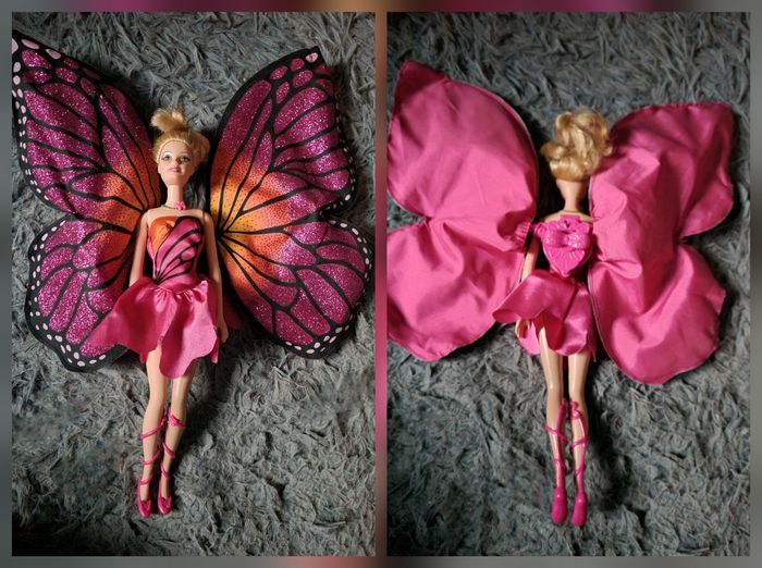 Lot 3 poupées Barbie (danseuse et fée) - photo numéro 6