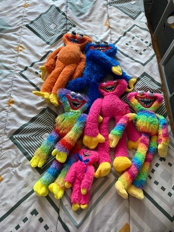 Lot de Peluche Huggy Wuggy