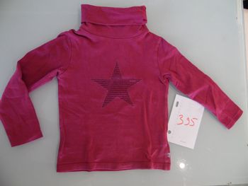 t-shirt 3 ans rose