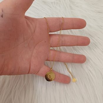 Collier zodiaque bohm y en acier inoxydable