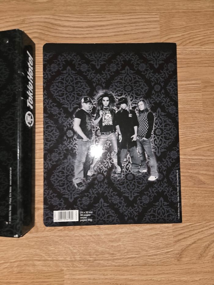 Classeur et cahier Tokio Hotel année 2008 TBE - photo numéro 4
