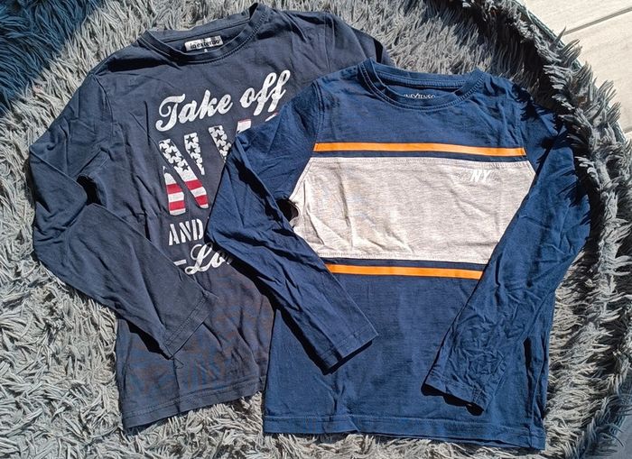 Lot de 2 tshirts manches longues