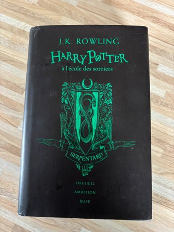 Livre Harry Potter édition collector