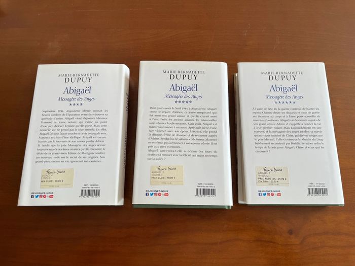 Lot de 3 livres Abigaël Messagère des anges (tome 4, 5 et 6) - photo numéro 2