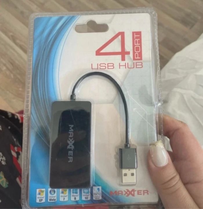 Lot de deux 4 port USB HUB