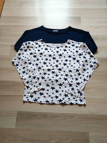 Lot 2 tee-shirt manches longues
