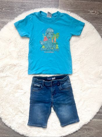 T-shirt et bermuda 3 ans (Okaïdi)