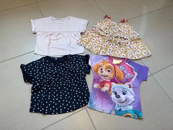 Lot 4 hauts fille 3 ans