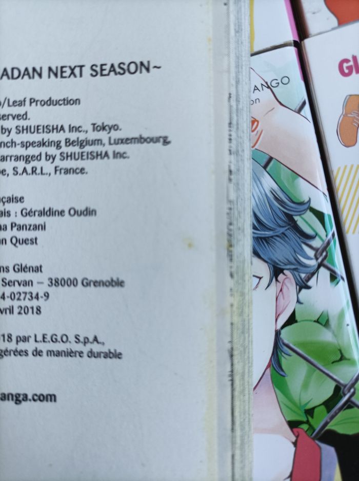 Lot 6 mangas Hana nodu hare numéro 1 à 6 - photo numéro 10