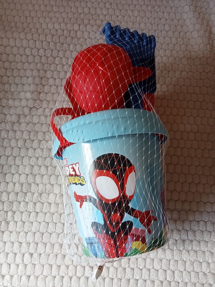 Seau de plage Spyder spiderman