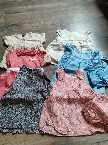 Lot de 6 robes 3 mois