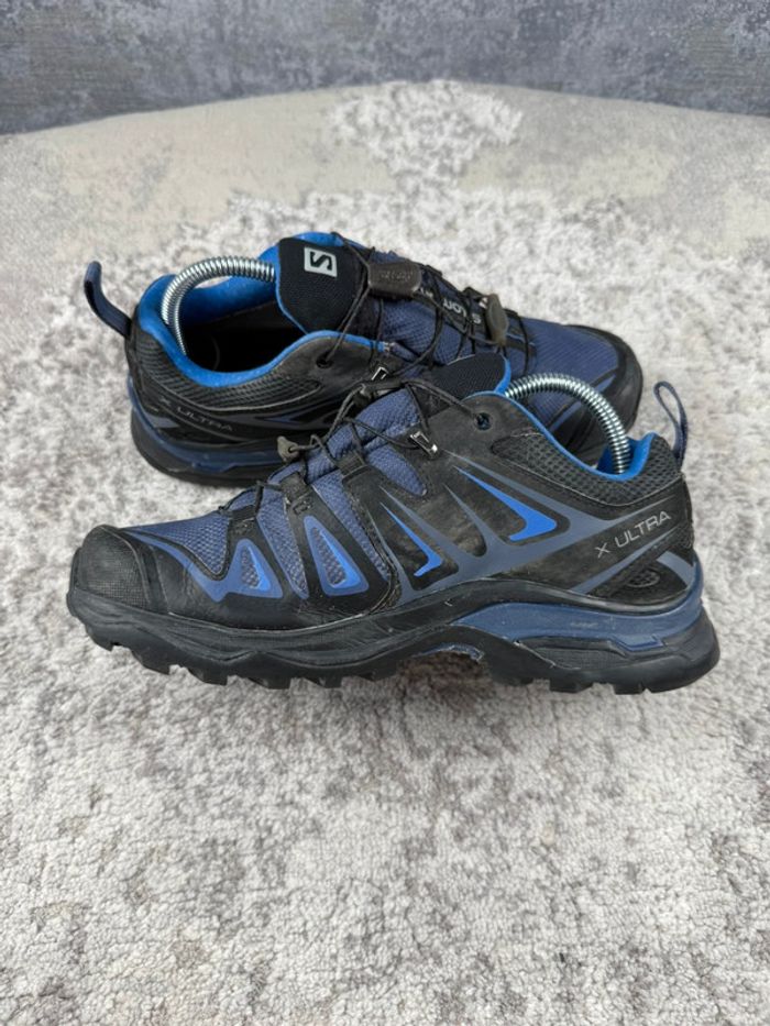 Salomon X Ultra 3 Gore-Tex - Black & Blue - photo numéro 7