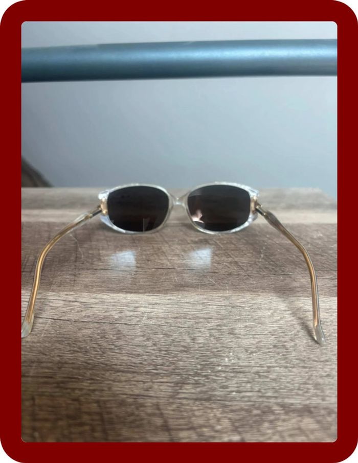 Lunette de soleil Givenchy verre ovale année 2000’ branches fines - photo numéro 8