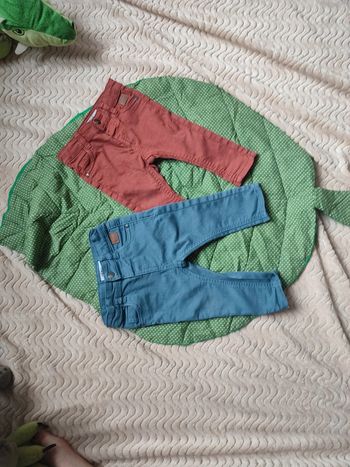 2 pantalons Gémo 9 mois