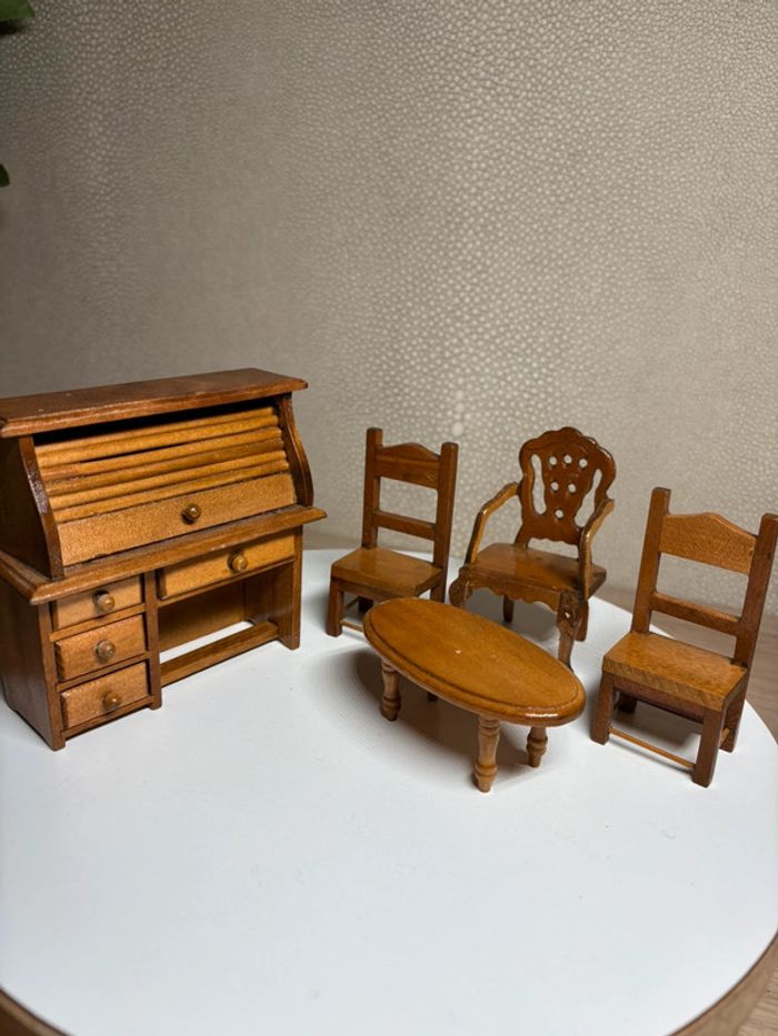 Lot meuble maison poupée# style maileg#dollhouse