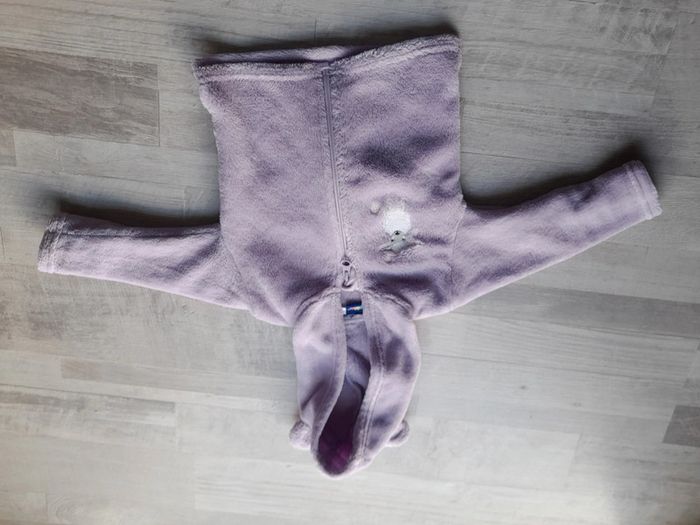 Gilet zippé tout doux pilou 6-9 mois - photo numéro 2