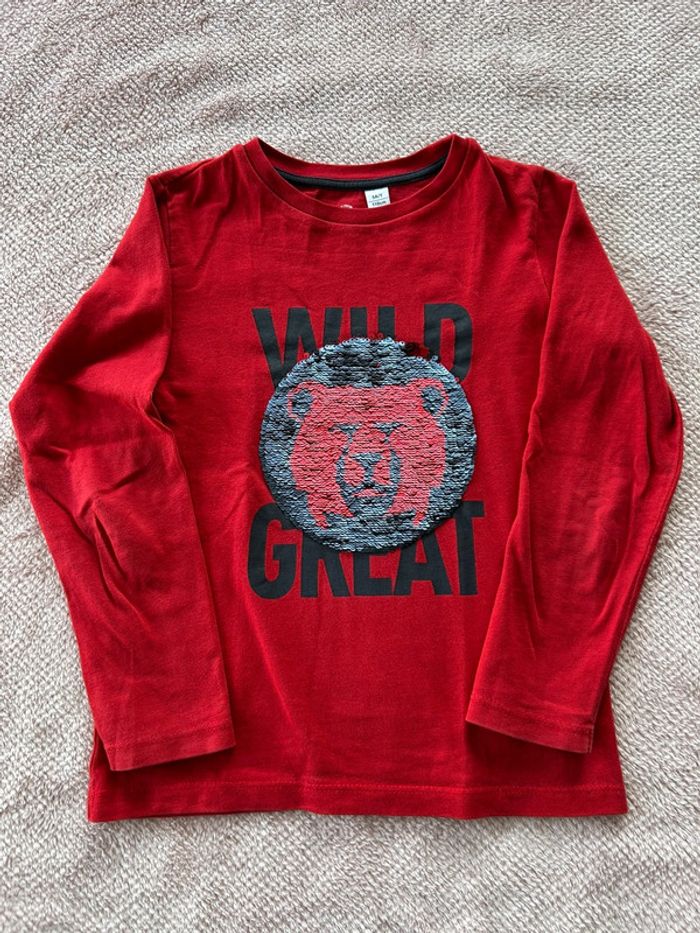 T-shirt manche longue Okaidi 5 ans