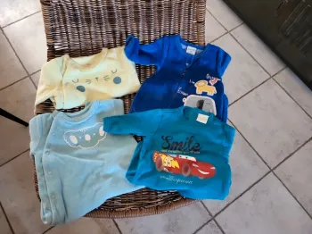 Lot pyjamas naissance