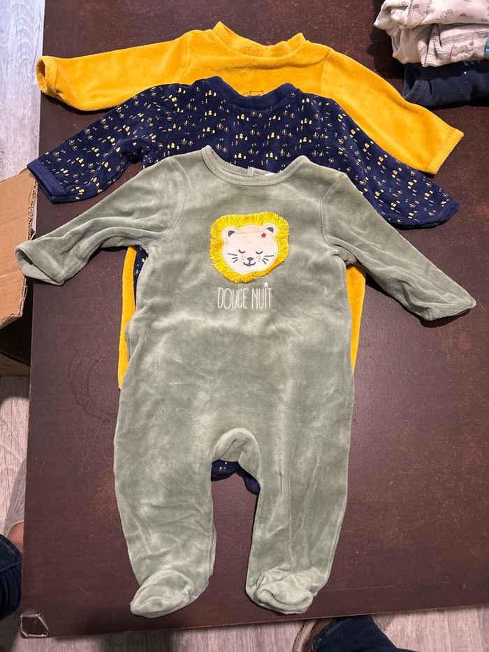 Lot de 3 pyjamas