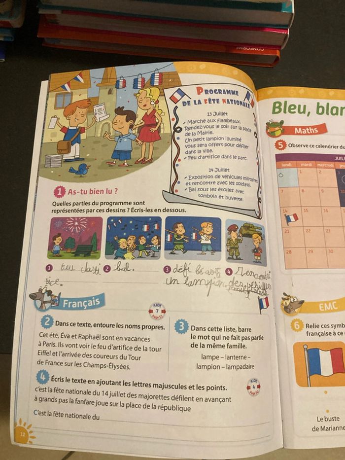 Cahier passeport du ce1 au ce2 - photo numéro 5