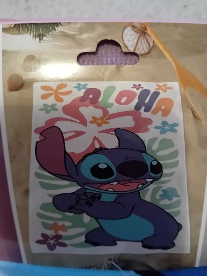 Serviette de bain/plage Disney stitch