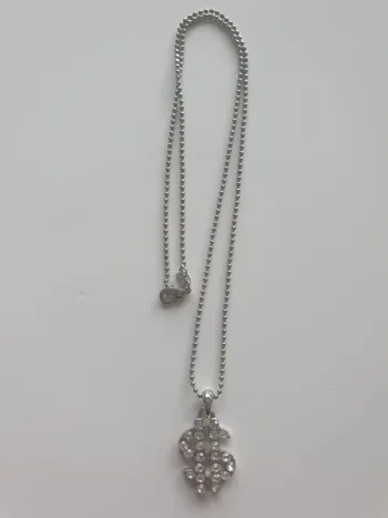 Collier fantaisie dollar