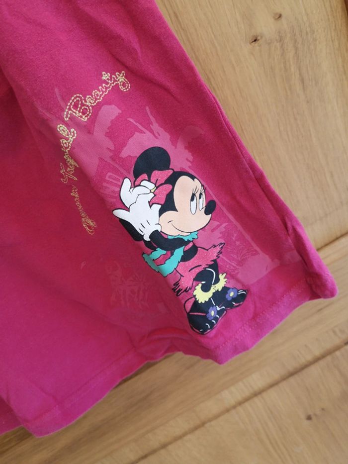 Débardeur Minnie en rose et blanc C&A 6 ans - photo numéro 5