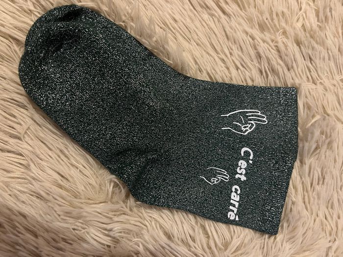 Chaussettes pailleté - photo numéro 2