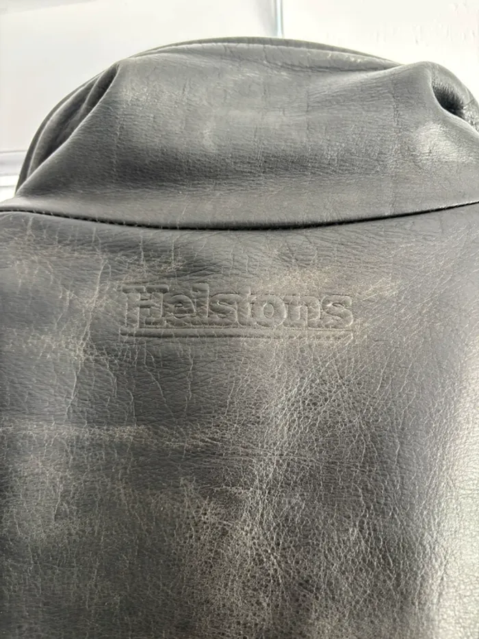 Veste en cuir de moto taille L Helstons - photo numéro 17