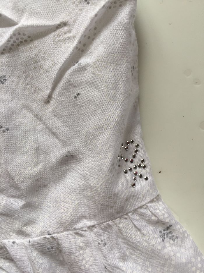 Blouse okaidi blanche 8ans - photo numéro 3