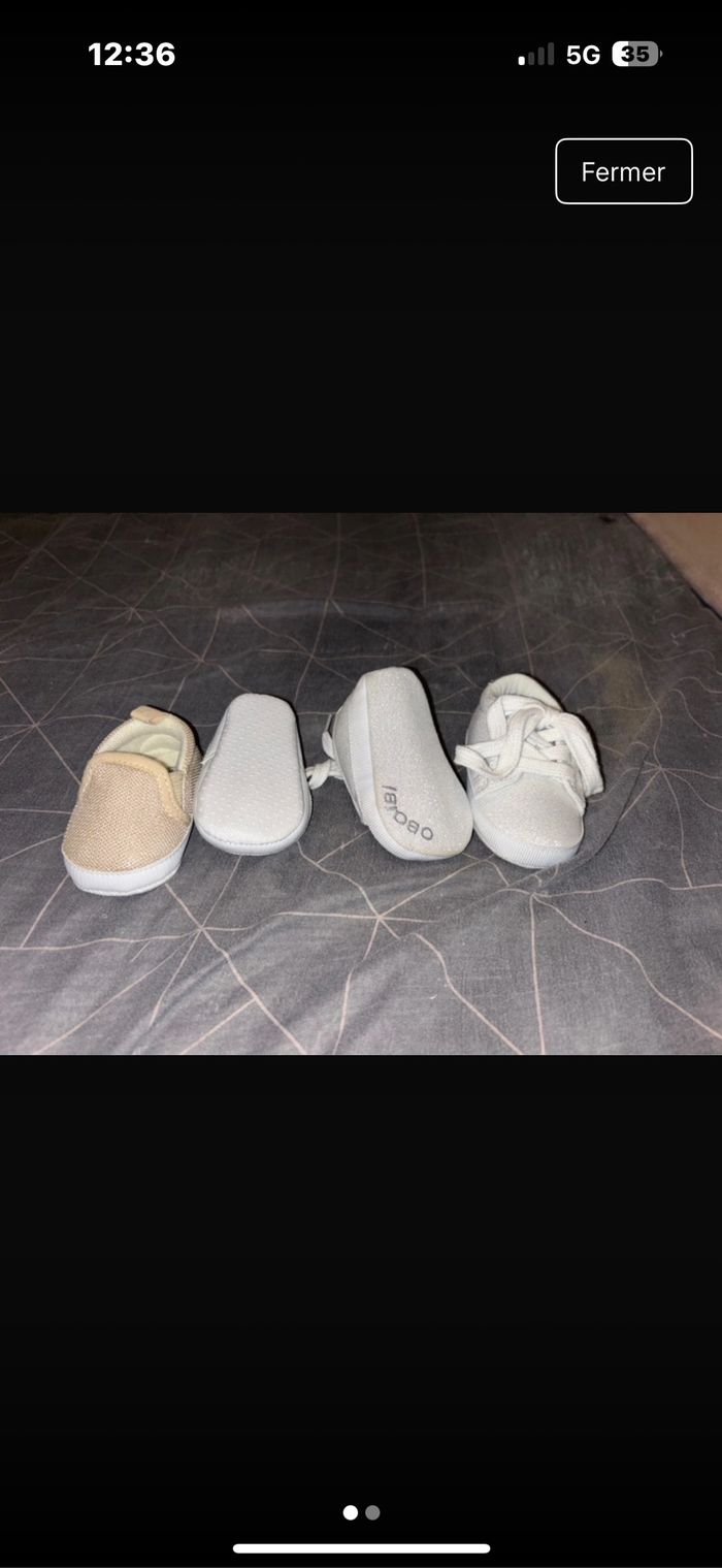 Chaussure bébé - photo numéro 2
