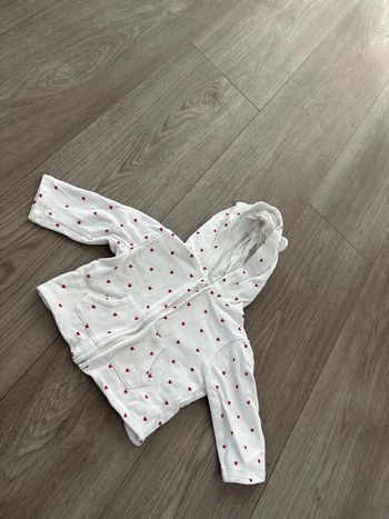 Gilet zippé 12 mois