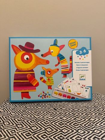 Djeco - Coffret Créatif "La Famille Renard"