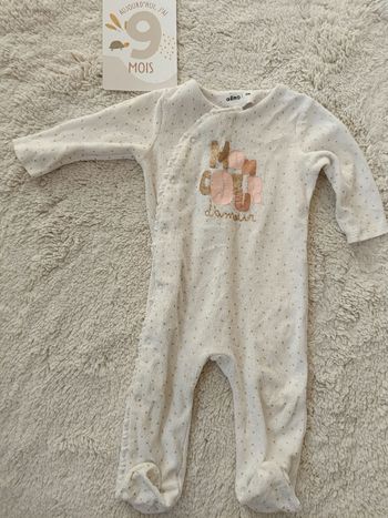 Pyjama 9 mois Gémo 