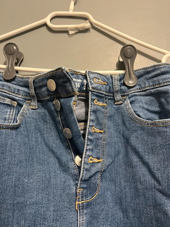 Jean slim taille haute