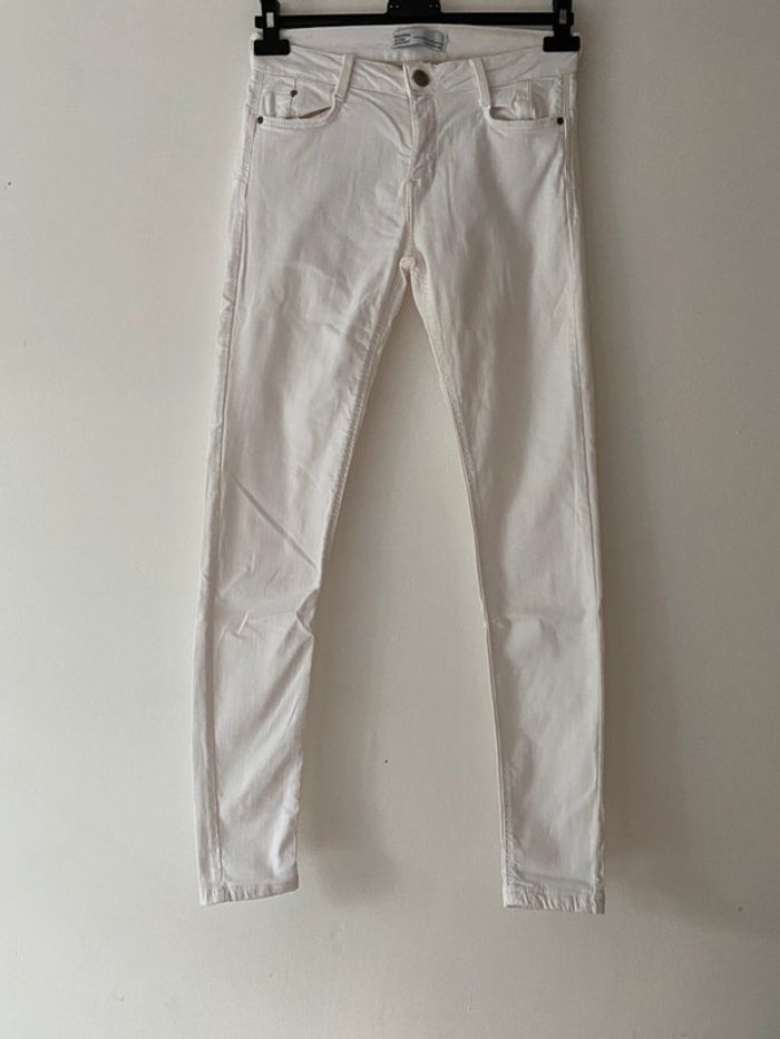 Jeans blanc bershka T38