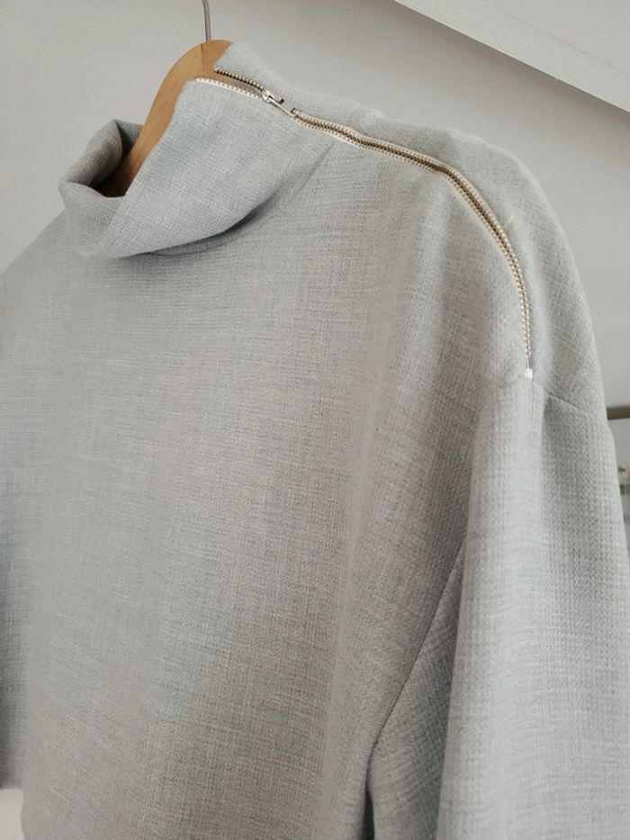 Pull chemise zara taille S - photo numéro 2