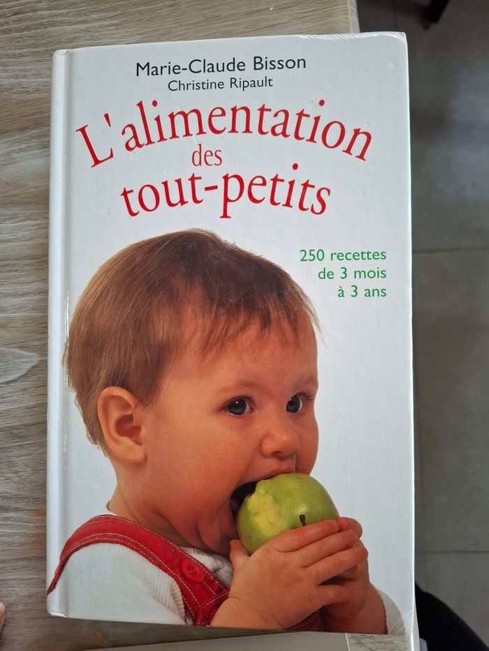 Livre alimentation des petits 3 mois a 3 ans