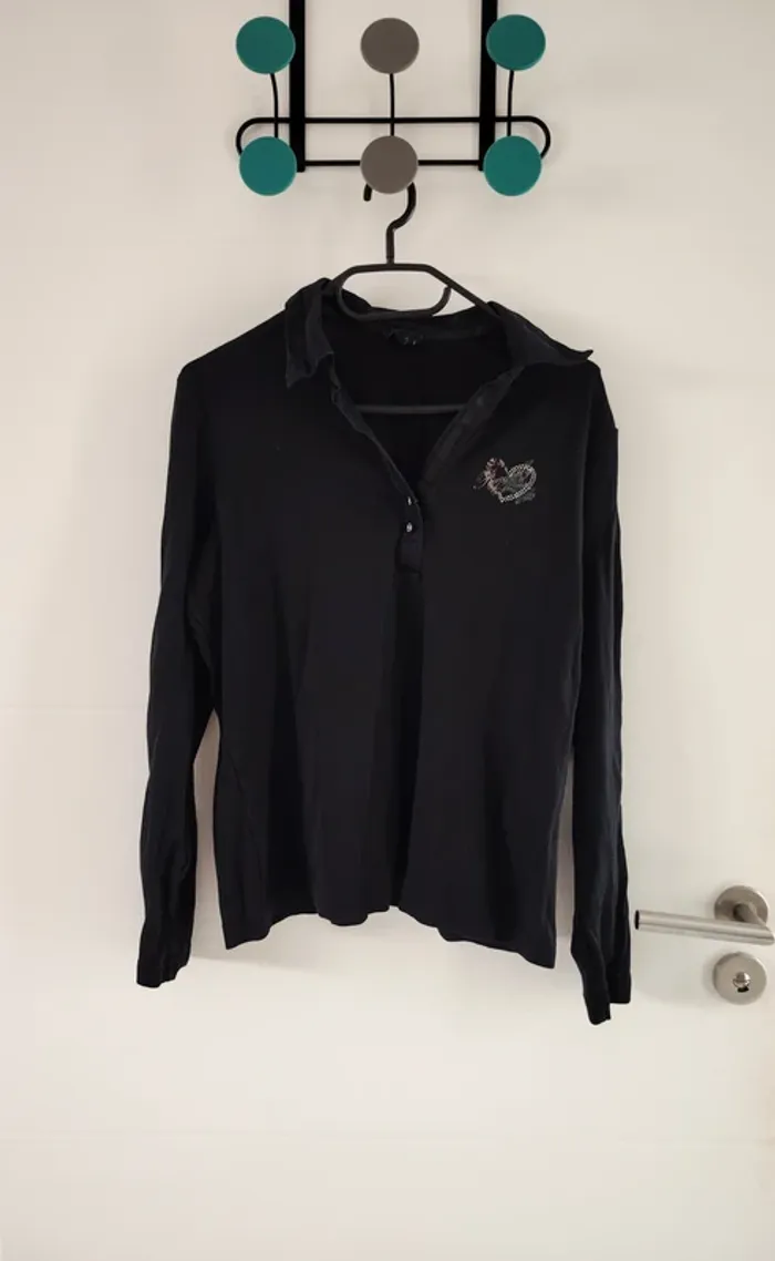 polo manche longue taille 44