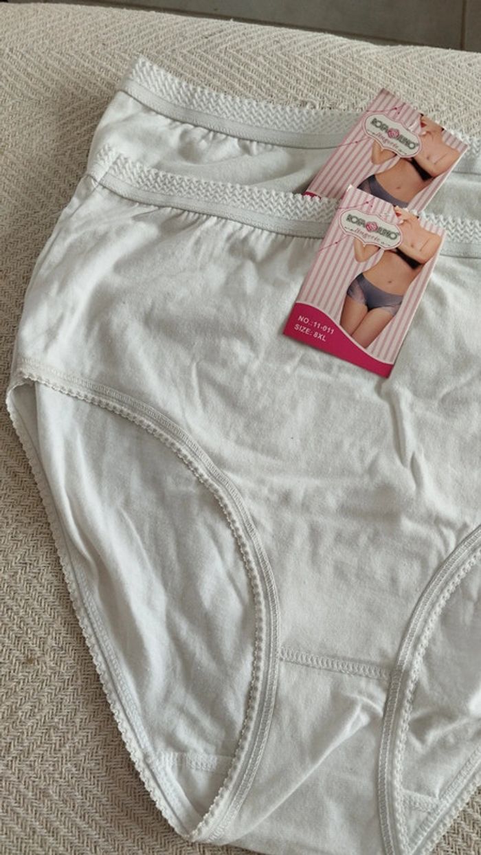 Lot de 3 Culottes taille haute femme taille 44/46 - photo numéro 6