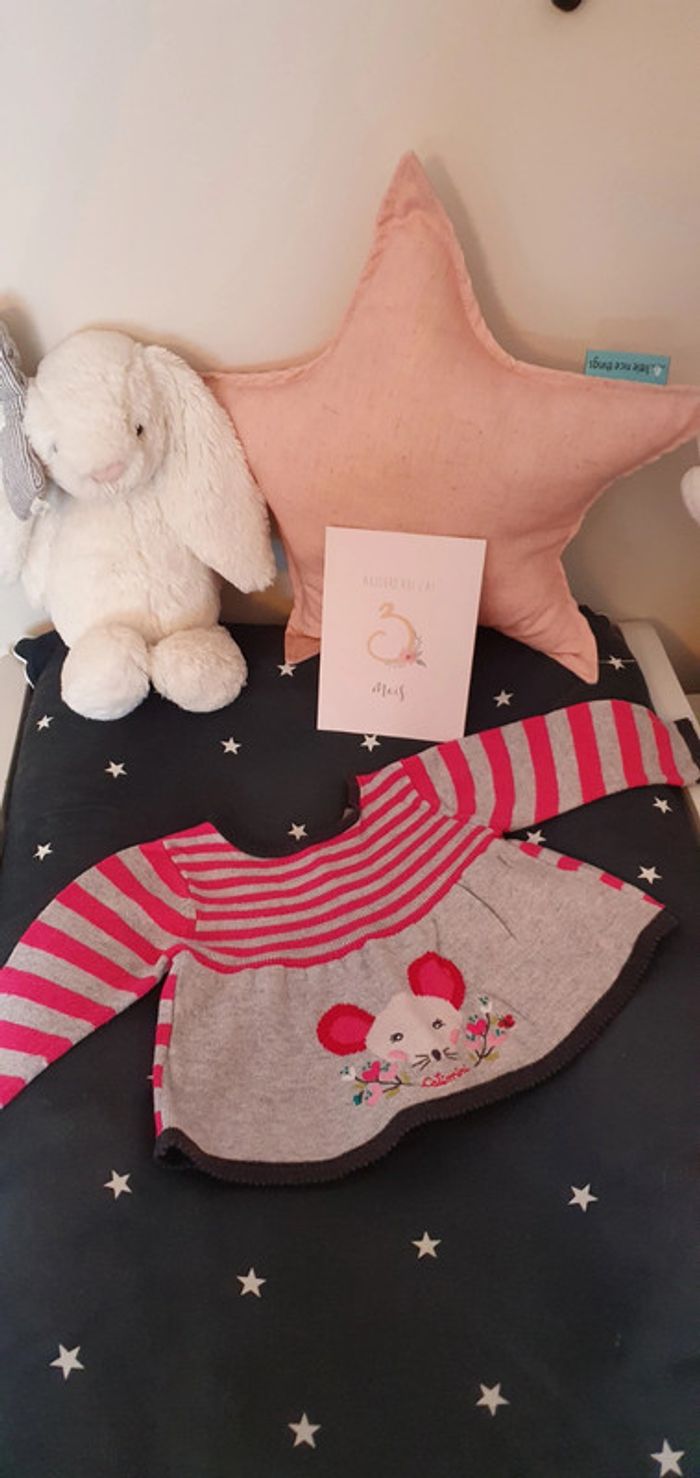 Gilet pull Catimini taille 3 mois en très bon état