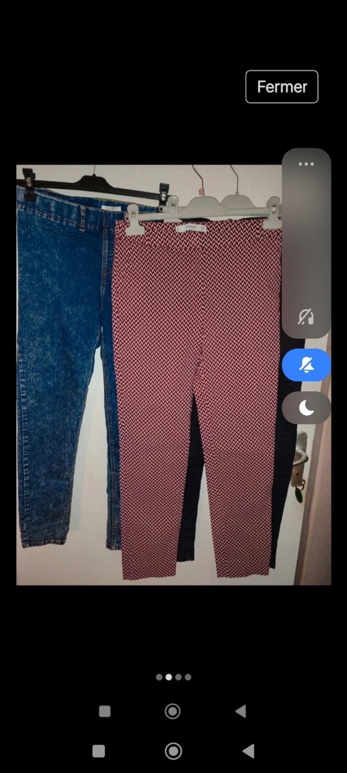 Lot 3 pantalons taille 40 - photo numéro 2