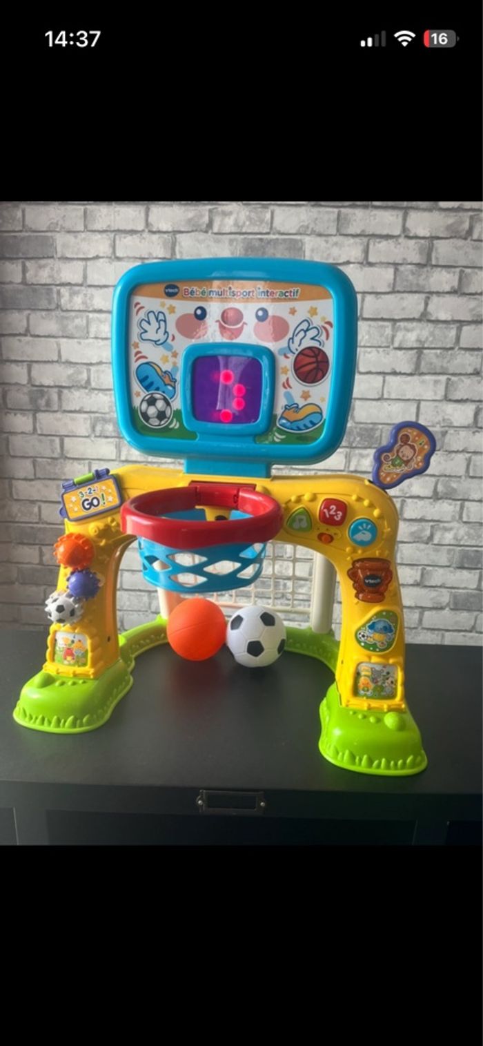 Panier de basket + foot Baby Vtech - photo numéro 2