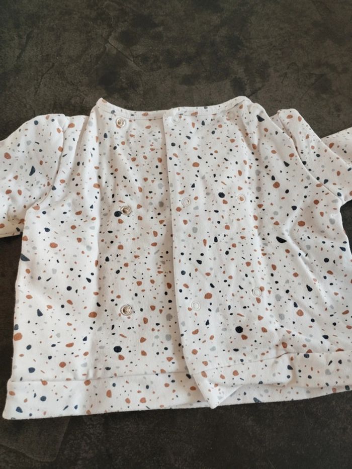 Pull Cadet Rousselle 12 mois style terrazzo - photo numéro 4