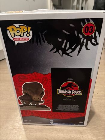 Funko Pop Movie Moments Jurassic Park – T-Rex & Velociraptor #03