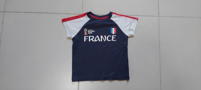 Tshirt manche courte France 4 ans