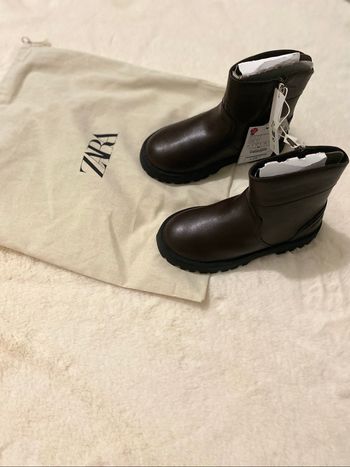Bottines Zara marron fille