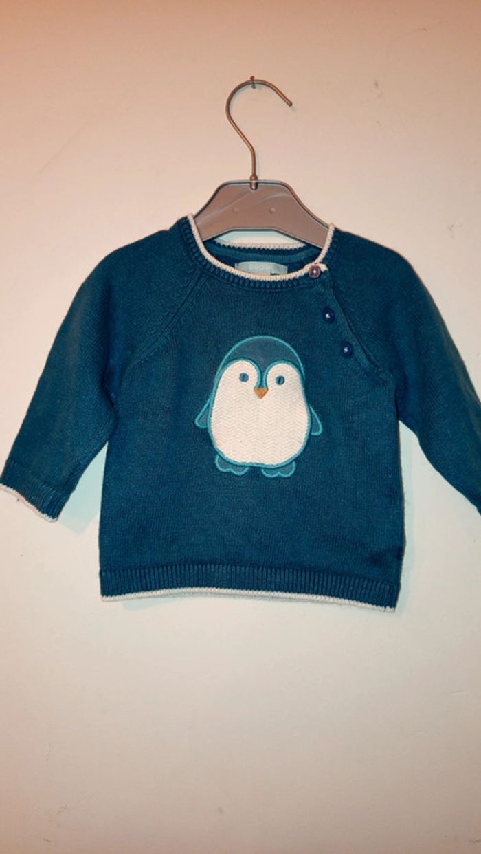 Pull mixte obaibi 6 mois - photo numéro 2