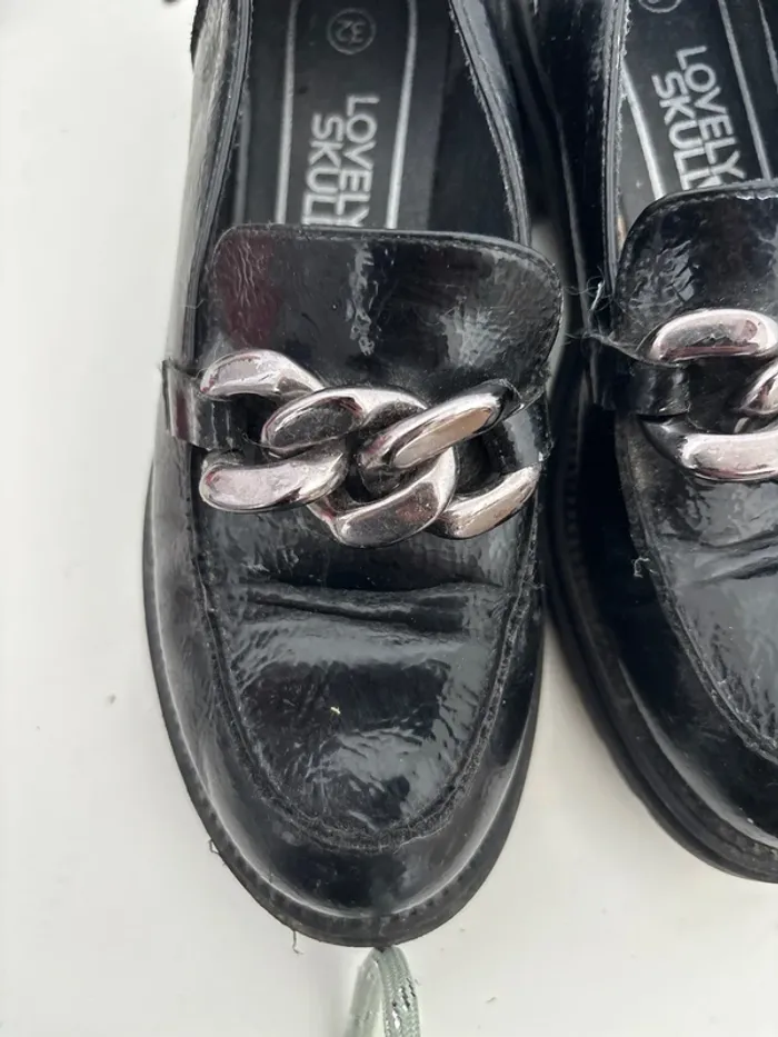 Chaussures derbies taille 32 Lovely skull - photo numéro 3
