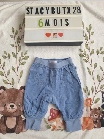 Pantalon ample garçon 6 mois kitchoun
